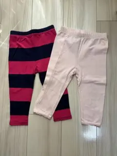 【２セット】Ralph Lauren & babyGapベビー レギンス80cm