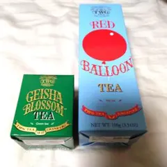 TWG レッドバルーンティー ゲイシャブロッサム シンガポール ルイボス 緑茶のサムネイル