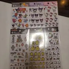サンリオ4サイズステッカー 6種セット