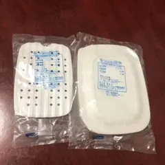 新品未使用　タッパーウェア タッパーウェーブ角形　ホワイト 蓋付き　すのこ付き Yahoo!オークション -「タッパーウェーブ」(容器) (キッチン