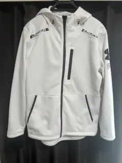 【美品】UNDER ARMOR アウター　ジャケット　ホワイト　メンズ