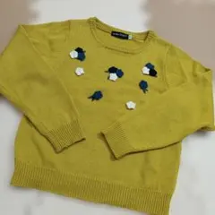 BeBe マスタード セーター 130