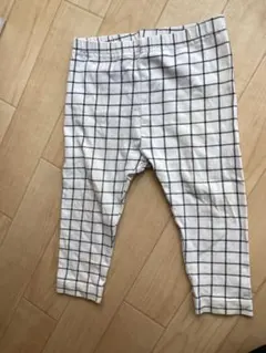 優衣庫 格紋內搭褲 80碼