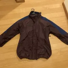 ナイロンジャケット ブラウン/ネイビー