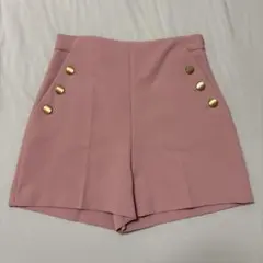 ZARA ピンク ショートパンツ