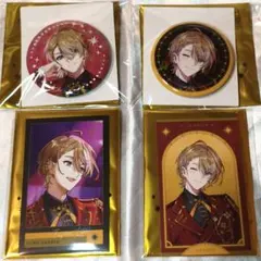 にじさんじ 風楽奏斗 IMPACT ランダムキラキラ缶バッジ　フォト風カード