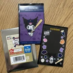 タイトーくじ　侍ジャパン　サンリオ　G賞クリアカード　クロミ