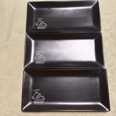 食器　リラックマ 黒色　プレート　 ローソン限定　2枚セットのサムネイル