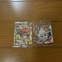 ワンピース ウエハース シール 第3弾 SEC エース ヤマト 2枚セット」