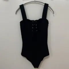 Agent Provocateur ブラック ジッパー付き ワンピース水着 - メルカリ