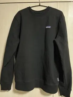 【人気】patagonia ブラック トレーナー