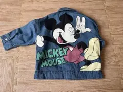 ftafuta ミッキーマウス デニムジャケット　100㎝