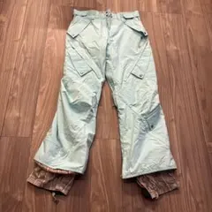 スノーボードパンツ ライトブルー 多ポケット