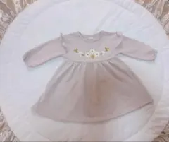 SiMPLE FREE フリル袖付きワンピース　90cm