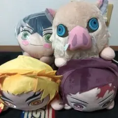 鬼滅の刃 メガジャンボ 寝そべり ぬいぐるみ セット