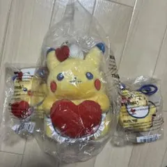 希少品】新品未使用/絶版ポケペアぬいぐるみトゲピー&ピカチュウ未開封