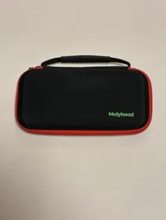 Molyhood Nintendo Switch 収納ケース 黒/赤