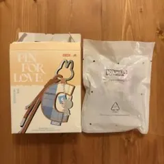 【POP MART】ラブブ PIN FOR LOVE イニシャルチャーム『M』