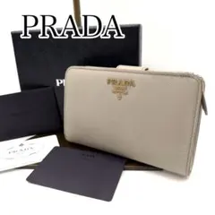 2025年最新】PRADA カラー：グレイ系 二つ折り財布の人気アイテム