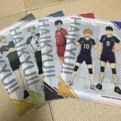 くら寿司　ハイキュー　クリアファイル 全種類 4種類