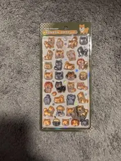 【新品・正規品】ボンボンドロップシール　和柄　柴犬
