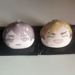 【匿名配送】ハイキュー!! おまんじゅう にぎにぎ マスコット3 宮侑 宮治