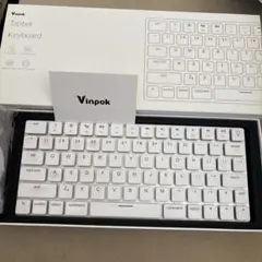 Vinpok Taptek Keyboard ホワイト QWERTY