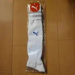 プーマ PUMA サッカーソックス ホワイト X ブルー