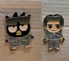 treasure はぴだんぶい　ハルト　バツ丸　ピンバッジ　セット