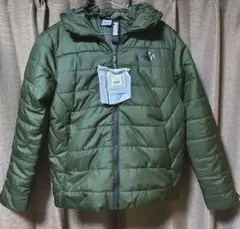 PUMA プーマ フード付き アウター メンズ Mサイズ オリーブグリーン