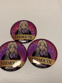 名探偵コナン　TVアニメ30周年記念展　缶バッジ　コナン展　ベルモット