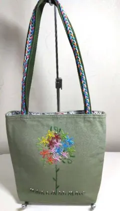 ★ブラウン②★ ハンドメイドトートバッグ&ポーチ 紫陽花 金魚 H116 ☆ブラウン様専用②☆ ハンドメイドトートバッグ&ポーチ 紫陽花 金魚