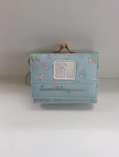 すみっコぐらし　口金財布　ミント
