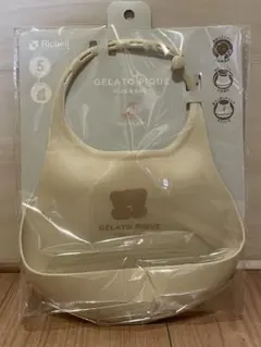 GELATO PIQUE お食事エプロン ベージュ