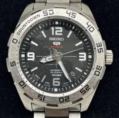 SEIKO セイコー 5 SPORTS 自動巻き 4R35-020C0 稼動品
