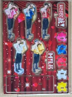 M!LK kiss plan 全員集合 アクスタ - メルカリ