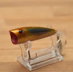 【希少】新品未使用品箱入り 水軍 WOOD LURE ポッパーB 2026年最新】ポッパー ルアー ウッドの人気アイテム - メルカリ