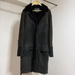 Giorgio Armani ラムレザー ムートンジャケット スエード 90s - メルカリ