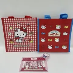韓国キティアップルカフェ限定　ハローキティ サンリオ　3点セット　新品未使用品