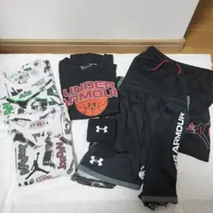 キッズ・バスケットボール Tシャツとバスパン size120