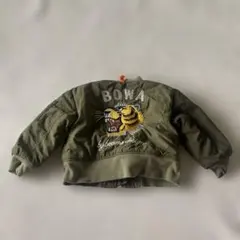 BOWA by beams design MA-1 ジャケット カーキ