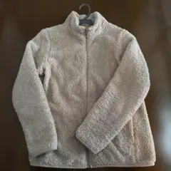 UNIQLOベージュ フリースジャケット Mサイズ