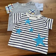 ラブ&ピース&マネー半袖Tシャツ80セットのサムネイル