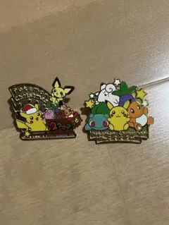 ポケモン クリスマスピンズセット 2000年 - メルカリ