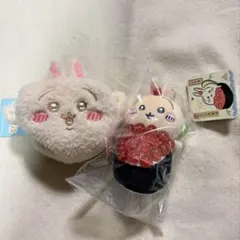 치이카와 스시 마스코트 우사기 아무리& 우사기 파우치