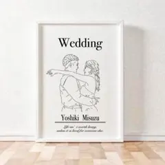 ウェルカムボード｜似顔絵オーダーメイド｜結婚式