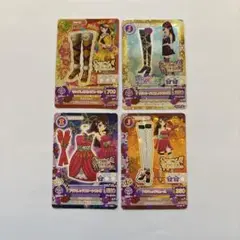 アイカツカード 紫吹蘭 4枚セット