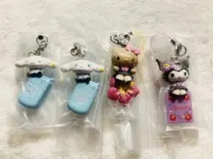 サンリオキャラクターズ　平成ギャルチャーム　4個セット