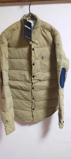 【新品】ベージュ キルティングジャケット XXL