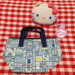 HELLO KITTY エコバッグ& ミニ保冷バッグ